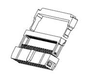 7302P IDC Plug Housing