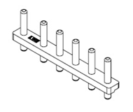 7556P Straight Header