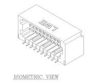 1012P SMT Header Dual-Row