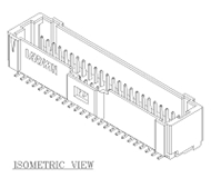 1011P SMT Header Dual-Row (Type-B)
