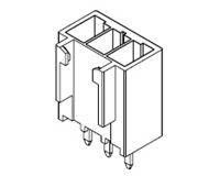 3941P Single-Row DIP Header High-Temperature