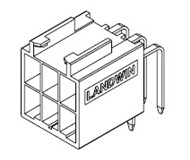 3942P Dual-Row DIP Header High-Temperature Type2