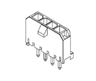 3001P DIP Header High Temperature 19V