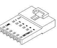 2570M Receptacle Housing