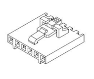 2570S Single-Row Plug Housing