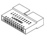 2570M Receptacle Housing Type-2