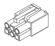 4510F Plug Housing Dual Row
